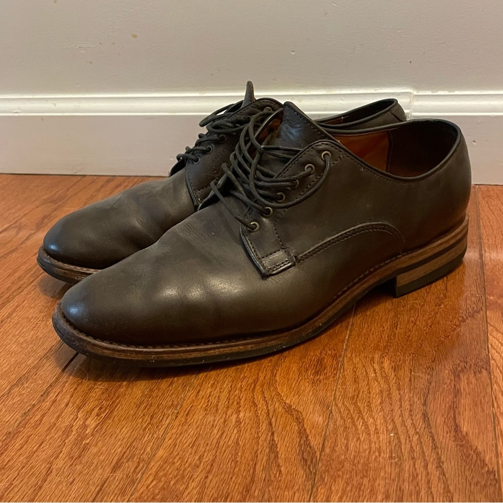 Viberg shoes in walnut